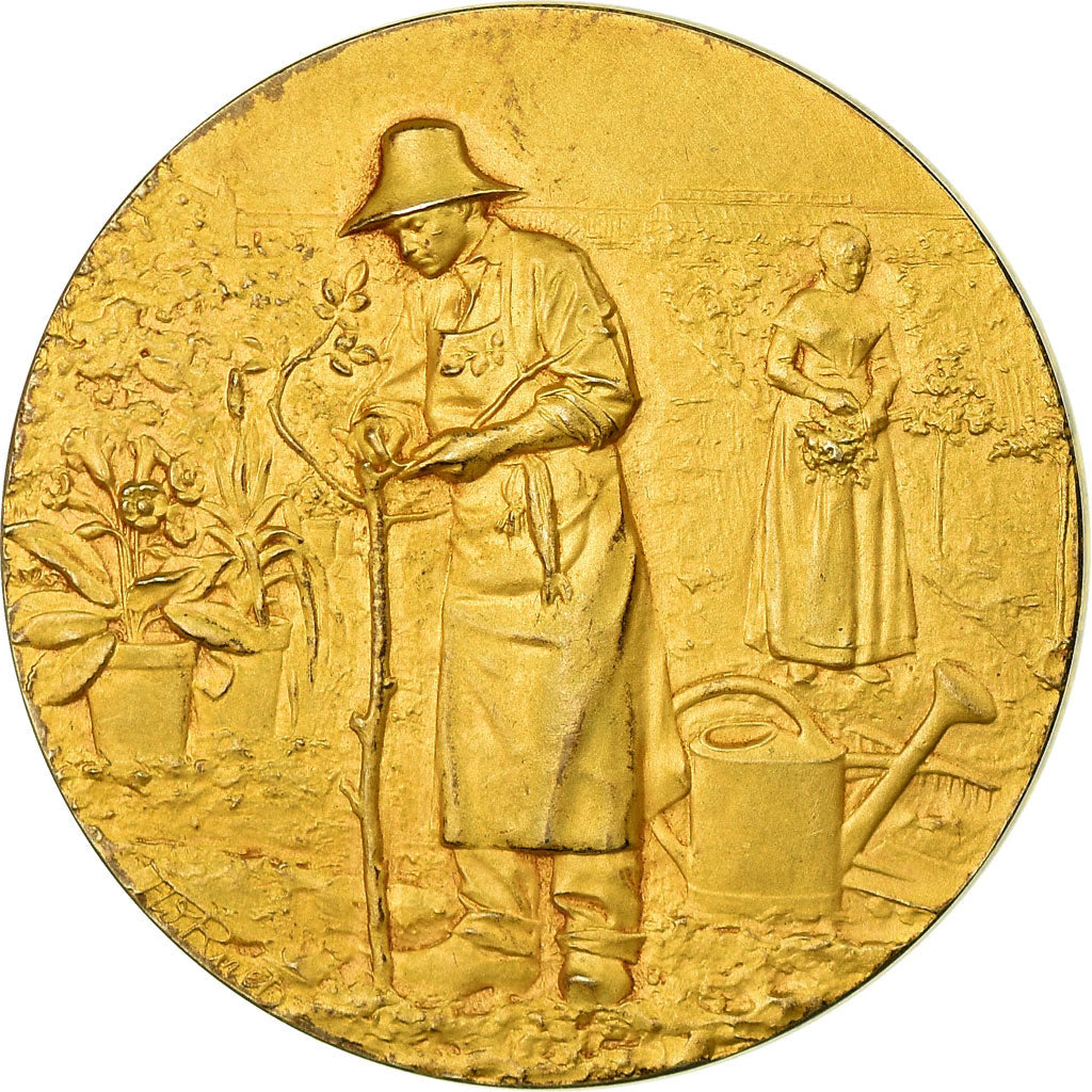 Frankreich, Medaille, Jardins, Horticulture, Ministre de l'Agriculture, Rivet