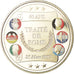 France, Medal, 60 Ans du Traité de Rome, La Semeuse, 2017, MS(65-70)