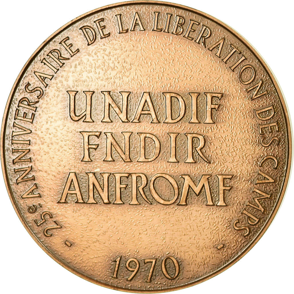 Frankreich, Medaille, 25ème Anniversaire de la Libération des Camps, 1970