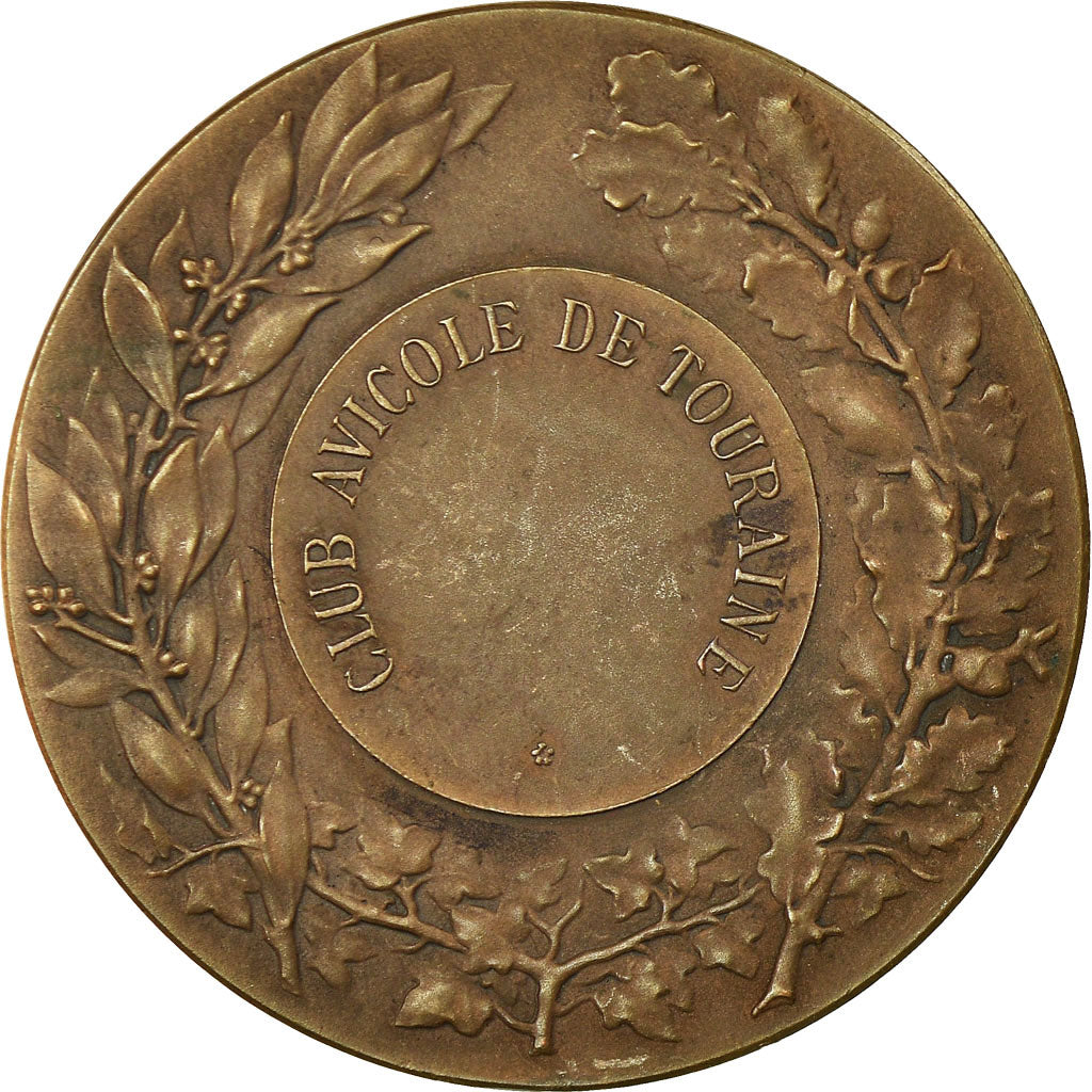 França, Medal, Club Avicole de Touraine, Dubois.H, AU(50-53), Bronze
