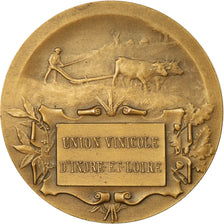 France, Medal, Union Vinicole d'Indre-et-Loire, MS(63), Bronze