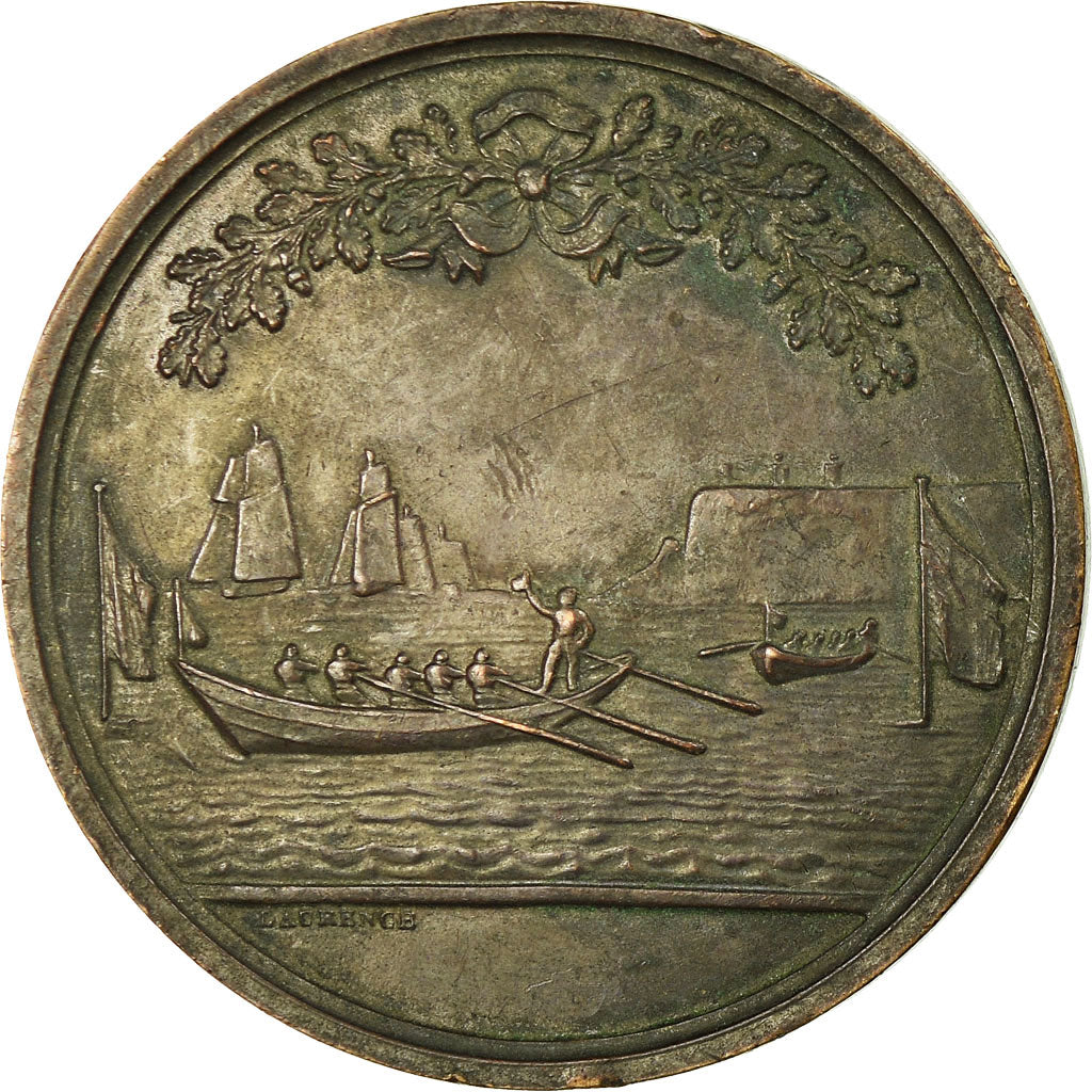 Frankreich, Medaille, Centenaire de la Société des Régates du Havre, 1938