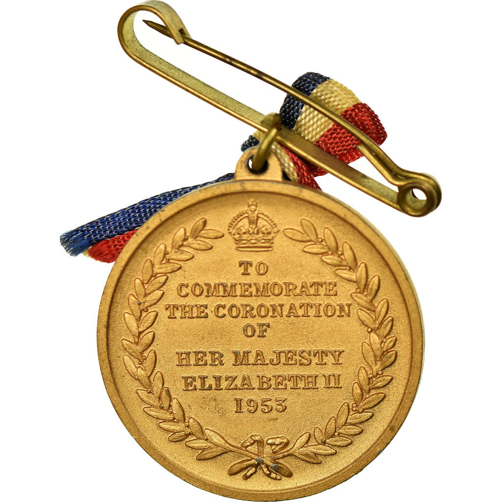 United Kingdom , Coronation of her Majesty Elisabeth II, Médaille, 1953