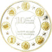 San Marino, Medal, 10 Ans de l'Euro, Saint-Marin, 2012, MS(65-70), Copper Plated