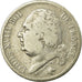 Coin, France, Louis XVIII, 2 Francs, 1824, Lille, VF(30-35), Silver, Gadoury:513