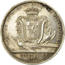 Francja, Medal, Académie de Peinture et de Sculpture de Valenciennes, 1885