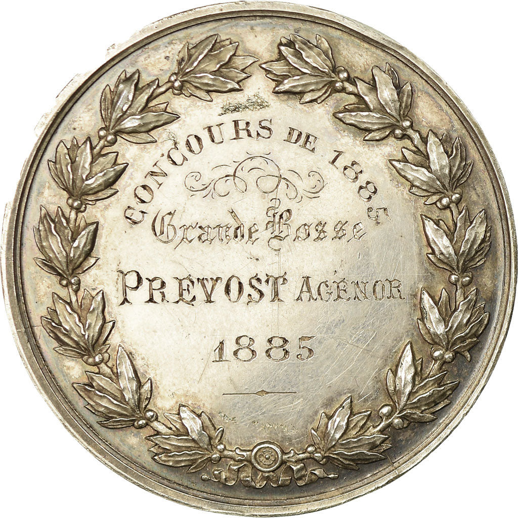 Francja, Medal, Académie de Peinture et de Sculpture de Valenciennes, 1885