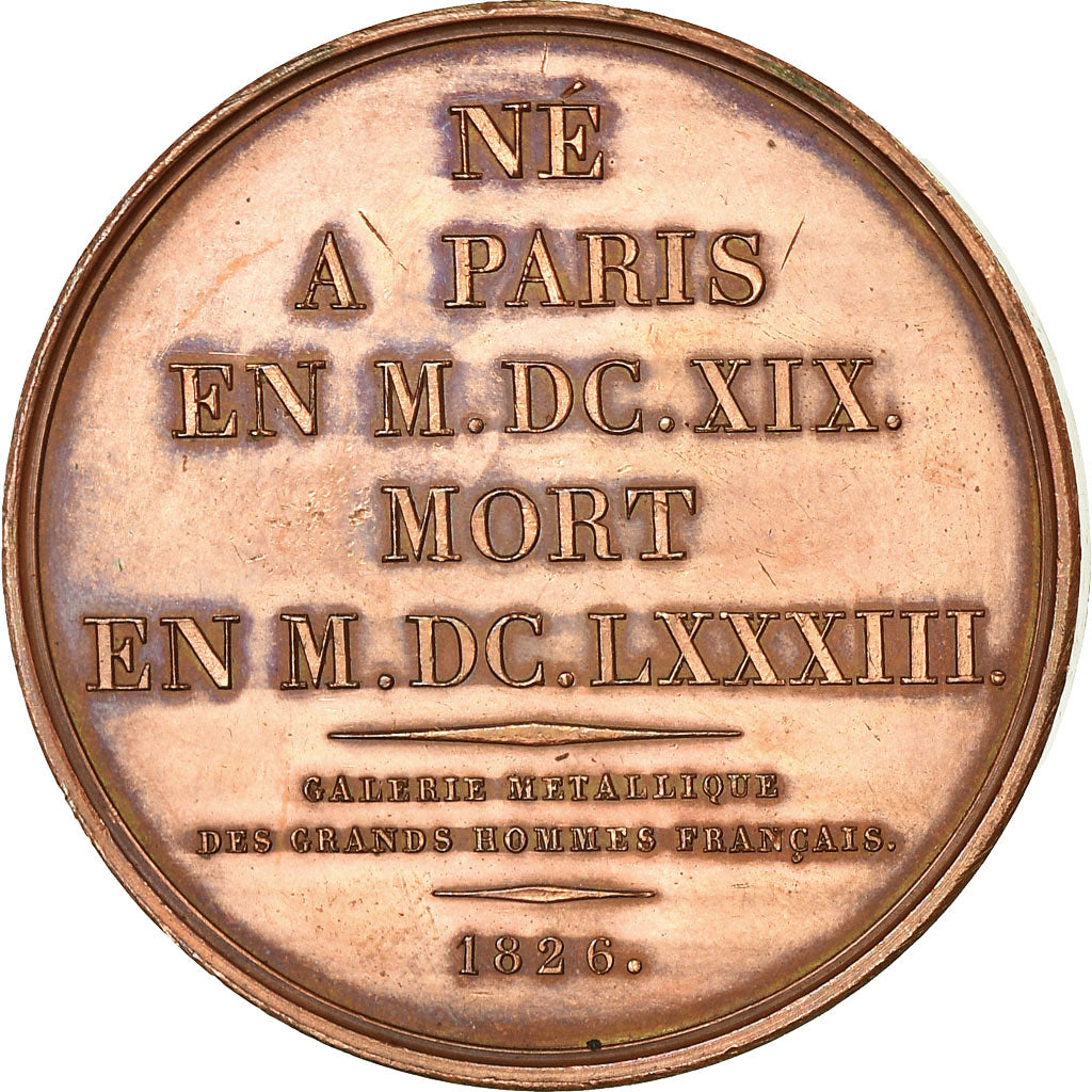 Frankrijk, Medaille, Jean-Baptiste Colbert, Galerie Métallique, 1826, Depaulis
