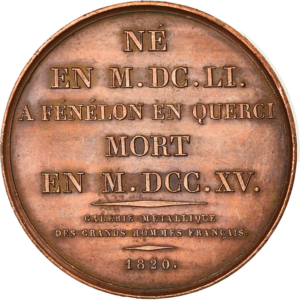 Frankreich, Medaille, F. de Salignac de la Motte Fenelon, 1820, Gayrard, VZ