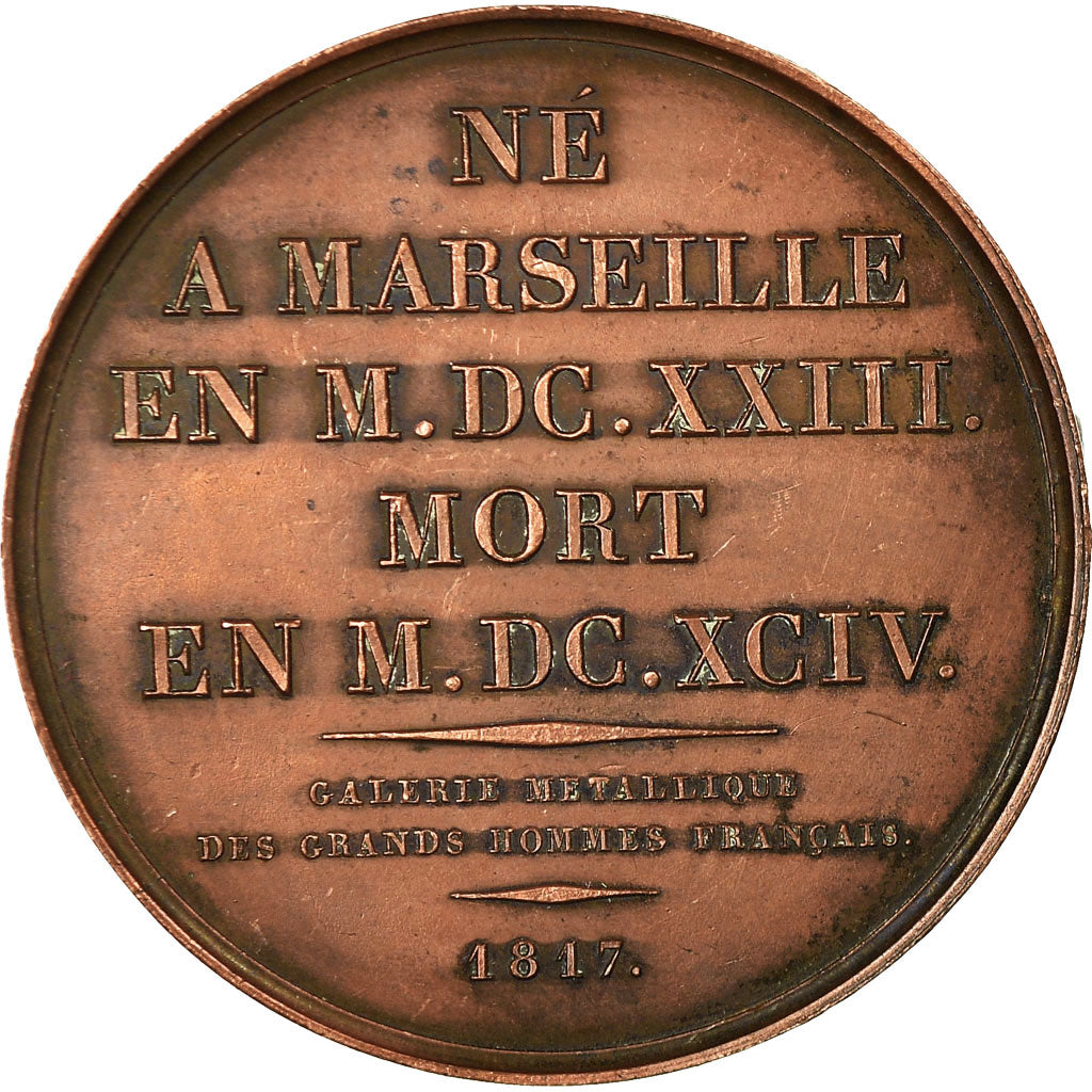 Frankreich, Medaille, Galerie Métallique des Grands Hommes Français, Pierre