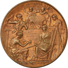 France, Medal, Ecole Nationale des Arts Décoratifs, Ornement, 1892, Bottée