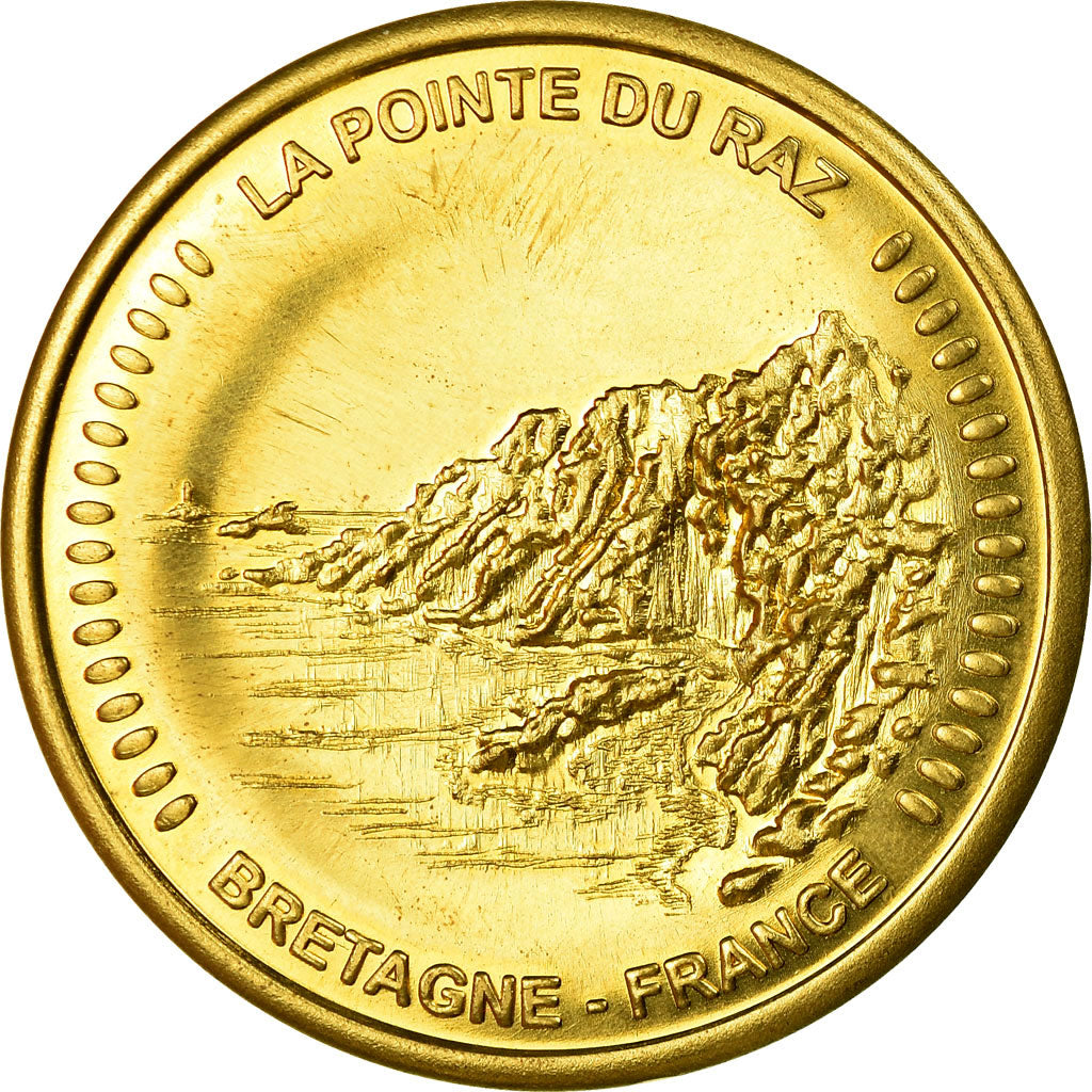 France, Jeton, Bretagne - La Pointe du Raz, Médaille Souvenir, MS(63)