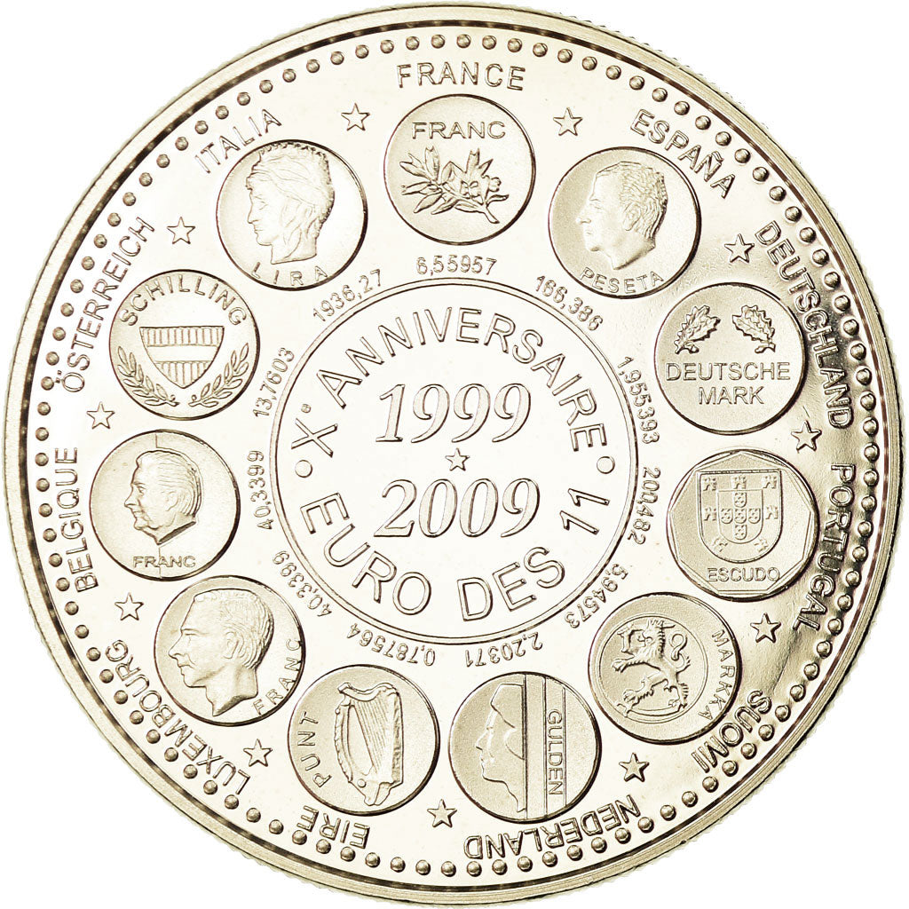 Frankreich, Medaille, Xème Anniversaire 