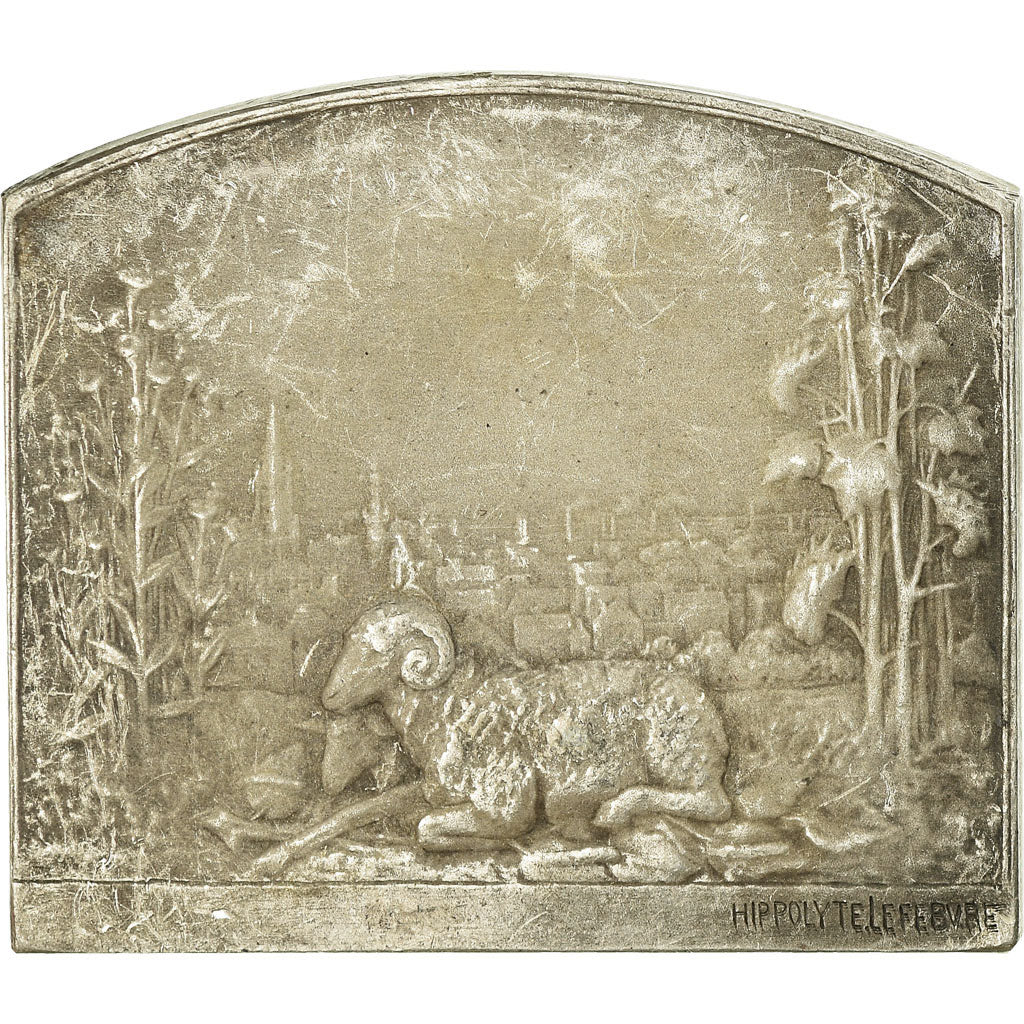 France, Medal, Exposition Internationale des Industries Textiles, Tourcoing