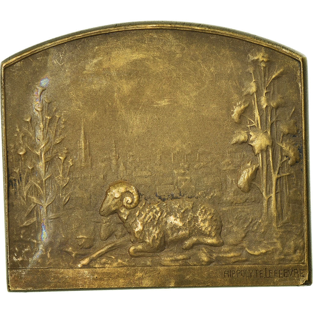 Frankreich, Medaille, Exposition Internationale des Industries Textiles