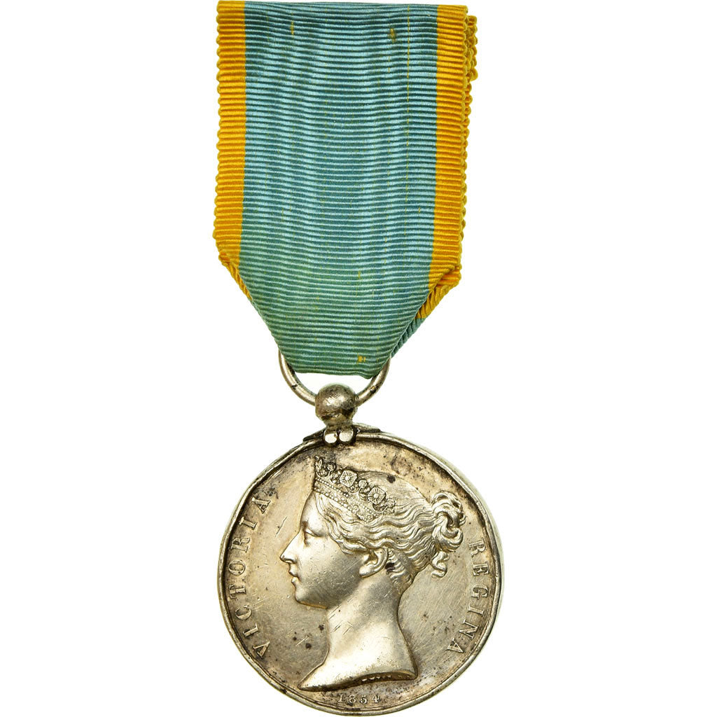 United Kingdom , Guerre de Crimée, Reine Victoria, Medal, 1854, Very Good