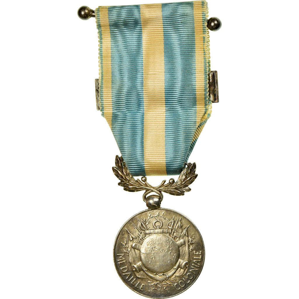 France, Médaille Coloniale, Tonkin, Medal, Excellent Quality, Lemaire, Silver