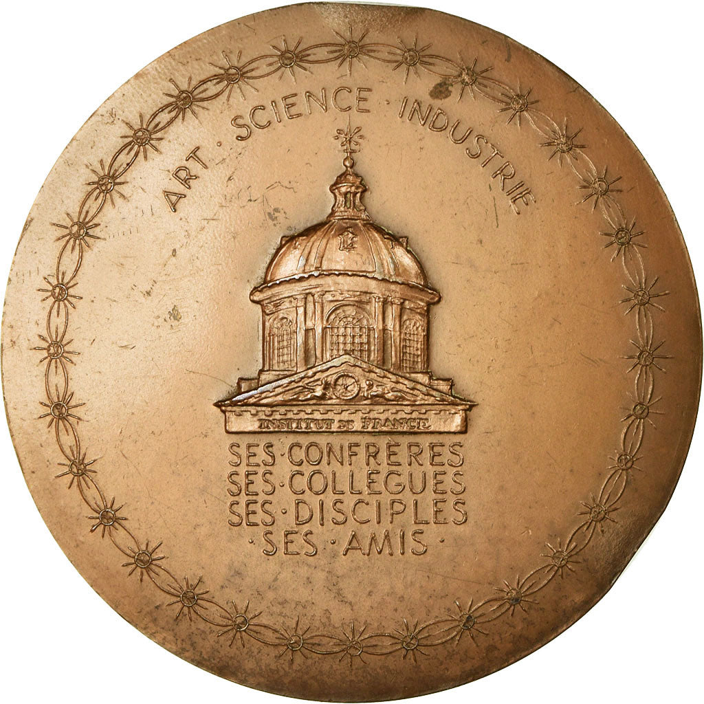 Frankreich, Medaille, Jean-Jacques Trillat, Académie des Sciences, 1971, Joly