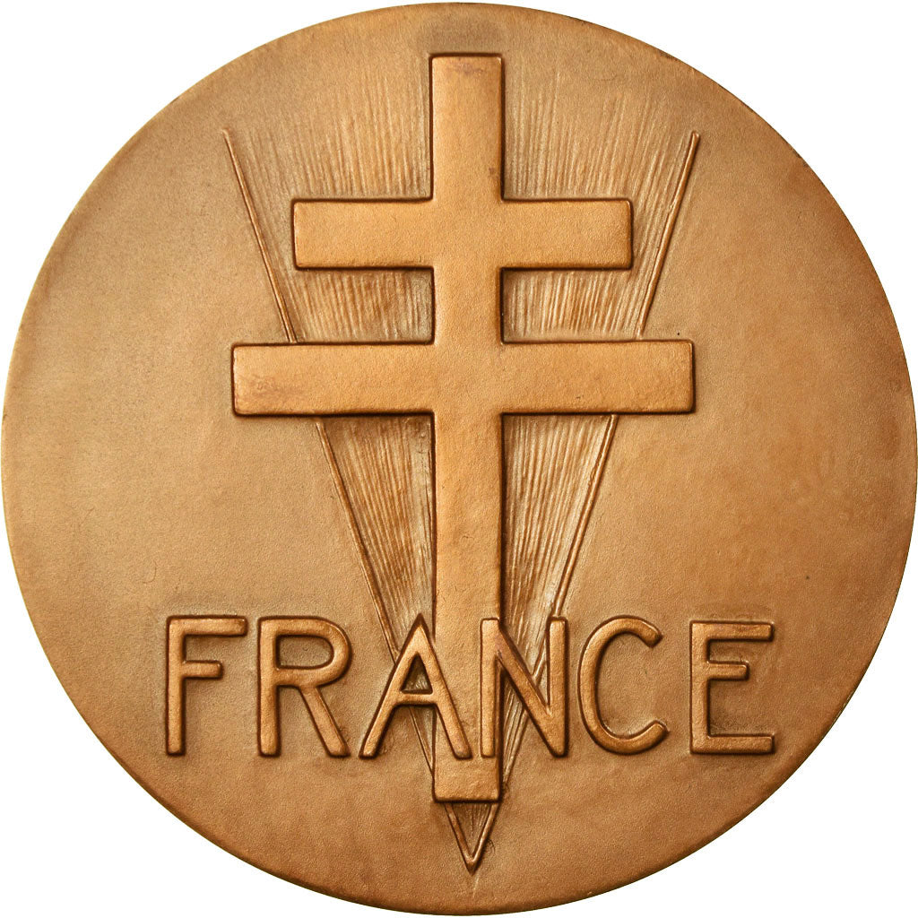 Frankreich, Medaille, Général de Gaulle, Président de la République