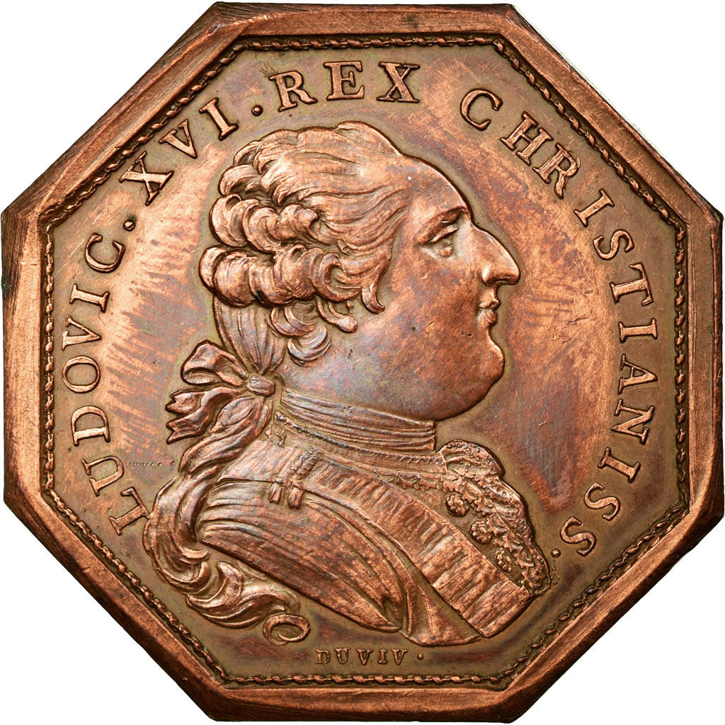 France, Token, Royal, AU(55-58), Copper, Feuardent:6736