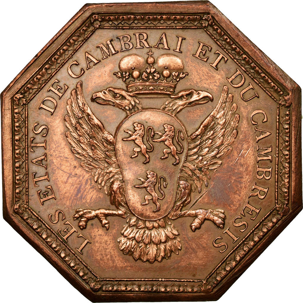 France, Token, Royal, AU(55-58), Copper, Feuardent:6736