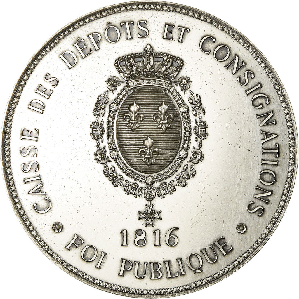 France, Medal, 150ème Anniversaire de la Caisse des Dépôts et Consignations