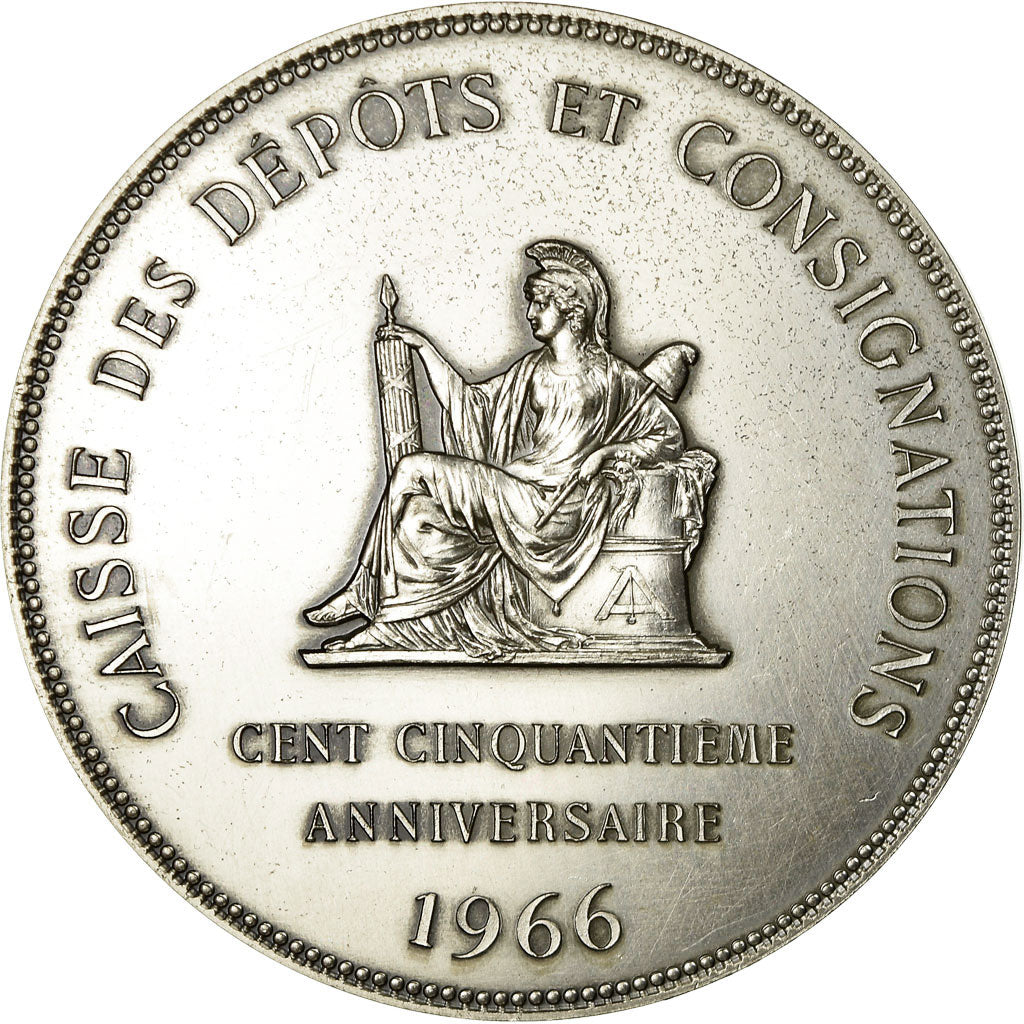 France, Medal, 150ème Anniversaire de la Caisse des Dépôts et Consignations
