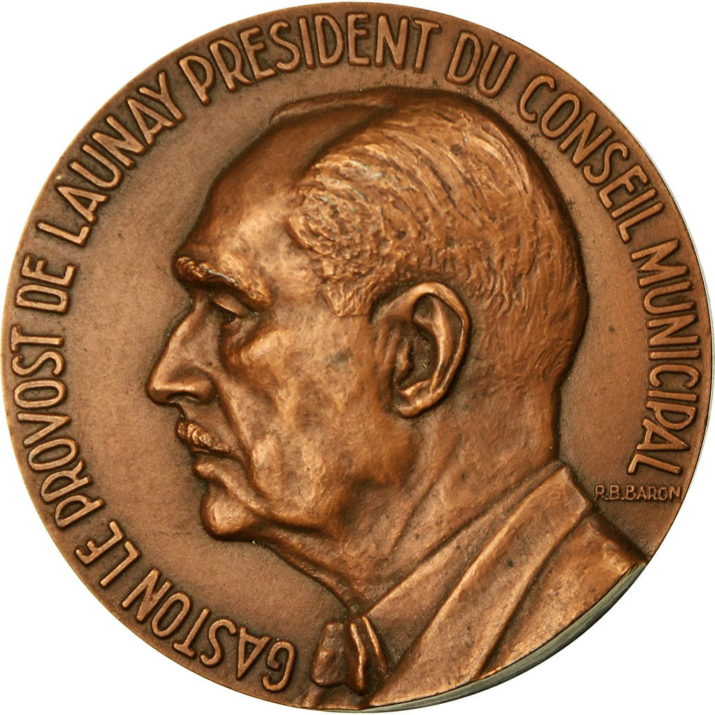 Frankreich, Medaille, La Ville de Paris à Gaston le Provost de Launay, 1960