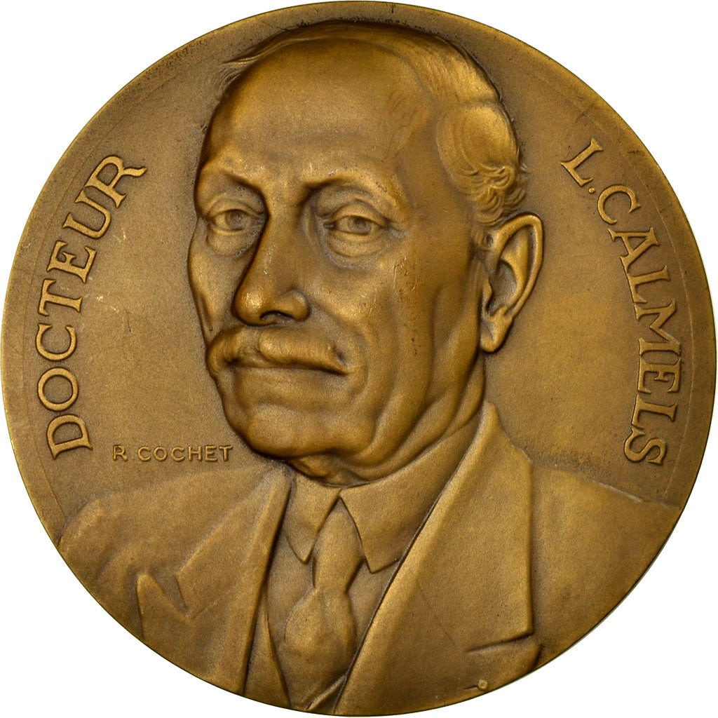 França, Medal, La Ville de Paris au Docteur L.Calmes, 1937, Cochet, MS(63)