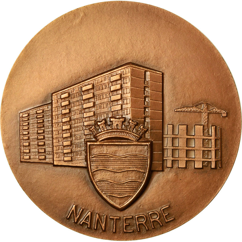 France, Médaille, Ville de Nanterre, Raymond Barbet, 1962, Mercier, SPL+