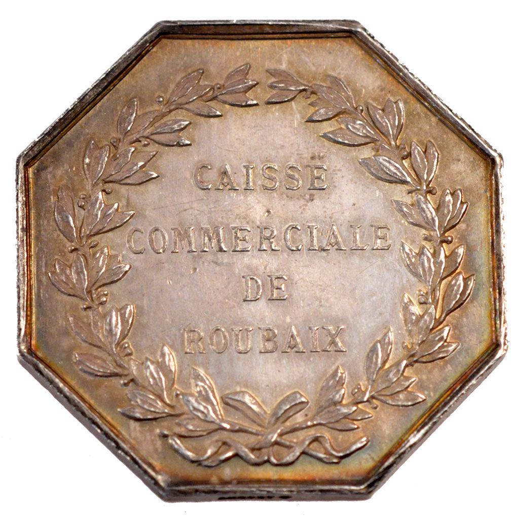 France, Trade Brokers, Token, AU(55-58), Silver, 20.15