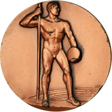 Italy, Medal, U.I.S.P Milano a Ricordo R.S.I Maggio, 1953, AU(50-53), Bronze