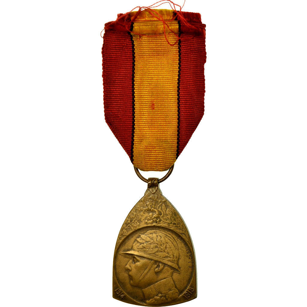 Belgique, Médaille Commémorative de la Grande Guerre, Médaille, 1914-1918