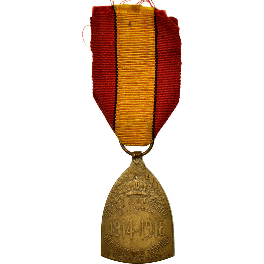 Belgique, Médaille Commémorative de la Grande Guerre, Médaille, 1914-1918