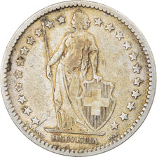 Coin, Switzerland, 2 Francs, 1878, Bern, VF(30-35), Silver, KM:21