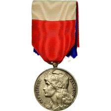 France, Industrie-Travail-Commerce, Medal, 1965, Very Good Quality, Silvered