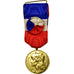 France, Industrie-Travail-Commerce, Médaille, 1976, Excellent Quality, Gilt