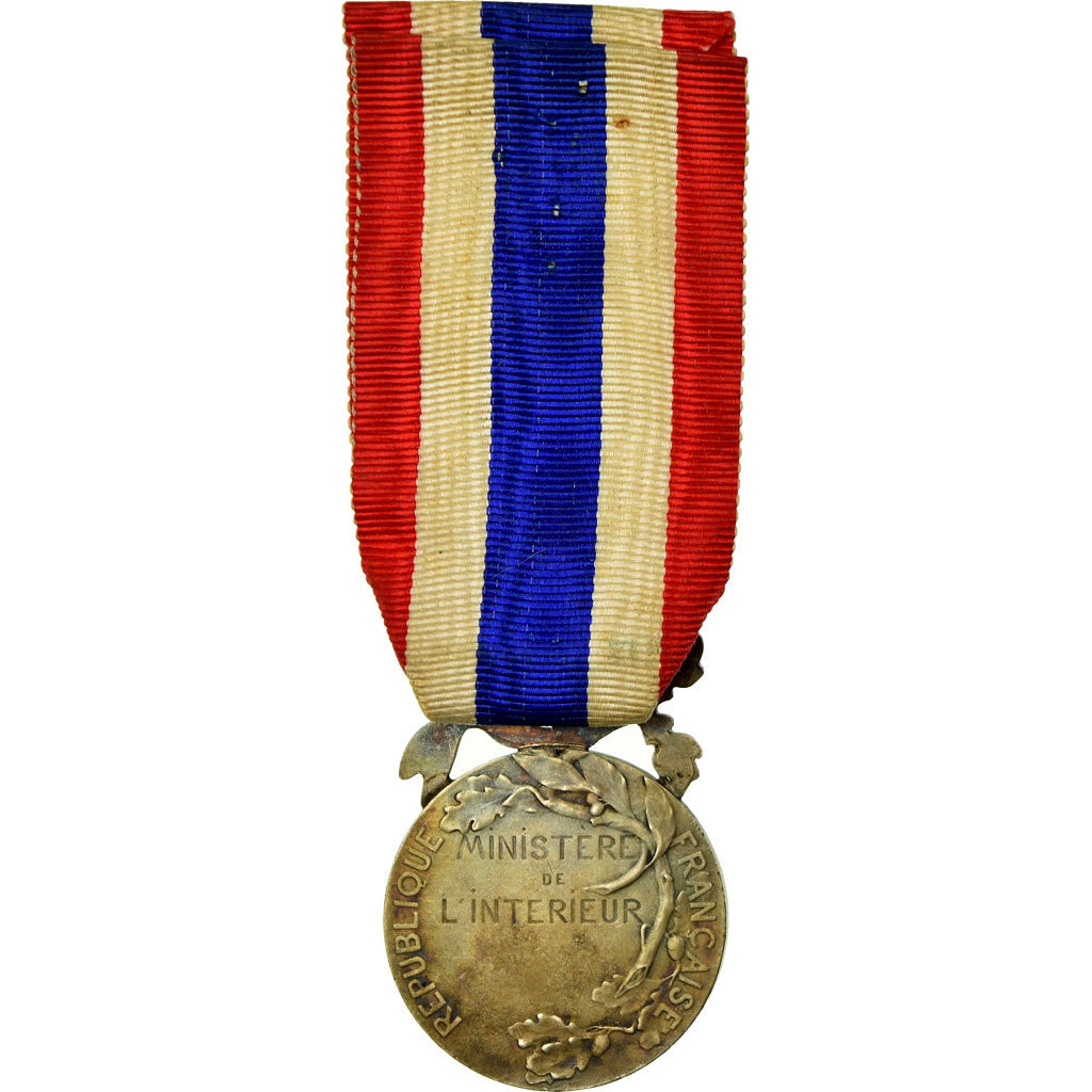 France, Police Française, Ministère de l'Intérieur, Medal, Excellent Quality