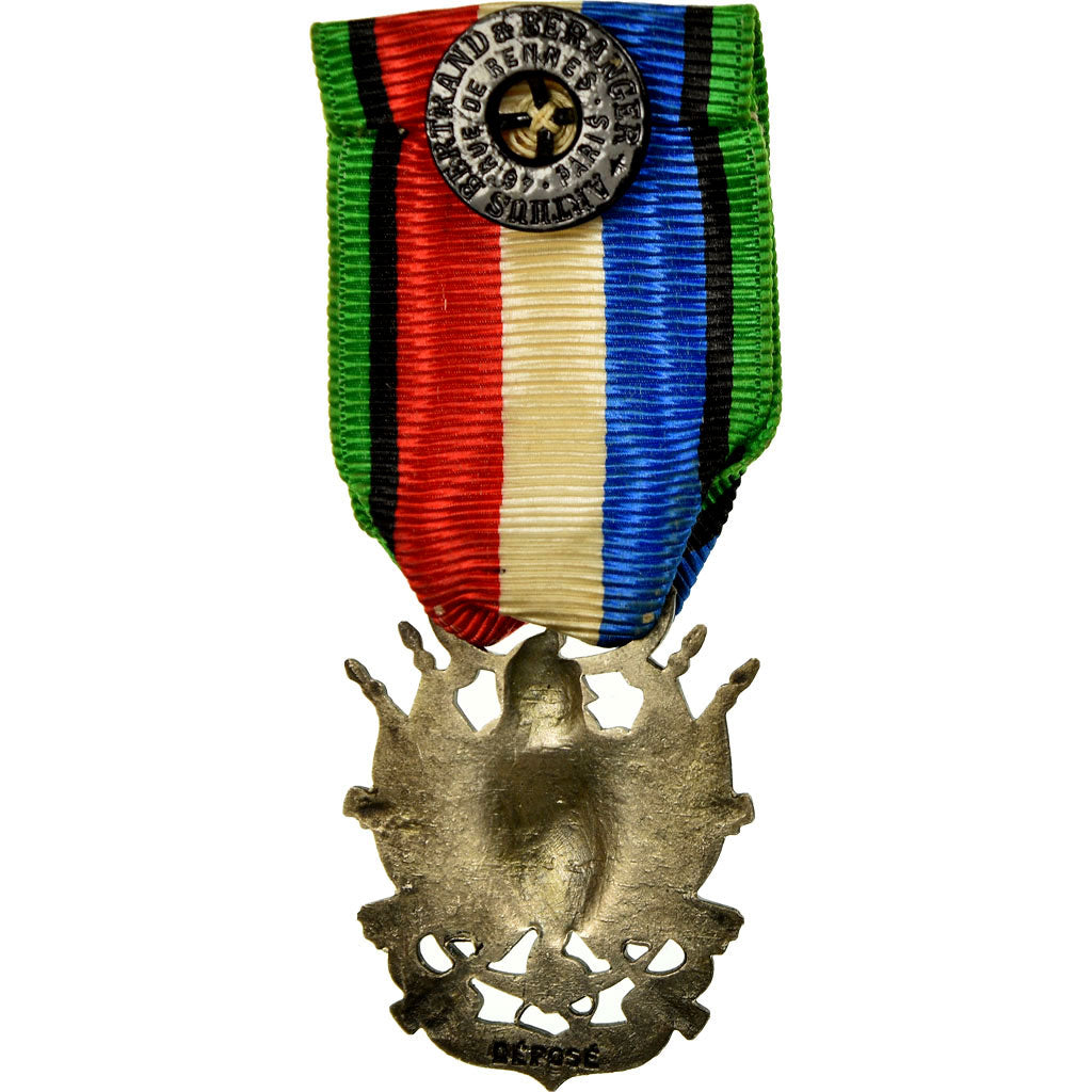 Francia, Troisième République, Oublier Jamais, medaglia, 1870-1871, Eccellente