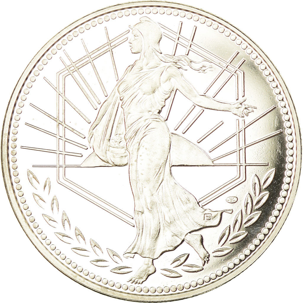 Francia, medalla, L'Europe, La Semeuse, 2001, SC, Cobre - níquel