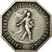 Francja, Token, Oczczędności bankowe, 1843, AU(55-58), Srebro