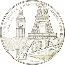 France, Medal, Le Tunnel sous la Manche, 6 Mai 1994, 1994, MS(65-70)