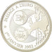 France, Medal, Passage à l'Euro, 2002, 2002, MS(65-70), Copper-nickel