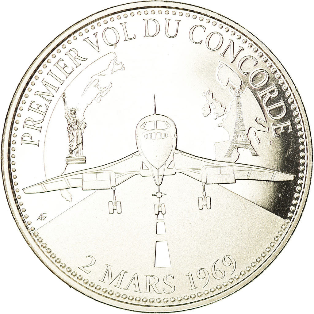 Francia, medalla, Les événements forts de votre vie, Premier vol du Concorde
