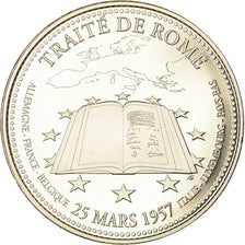 France, Médaille, Europe, Traité de Rome, FDC, Copper-nickel