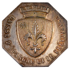 France, Savings Bank, Token, 1902, AU(55-58), Silver, 21.39