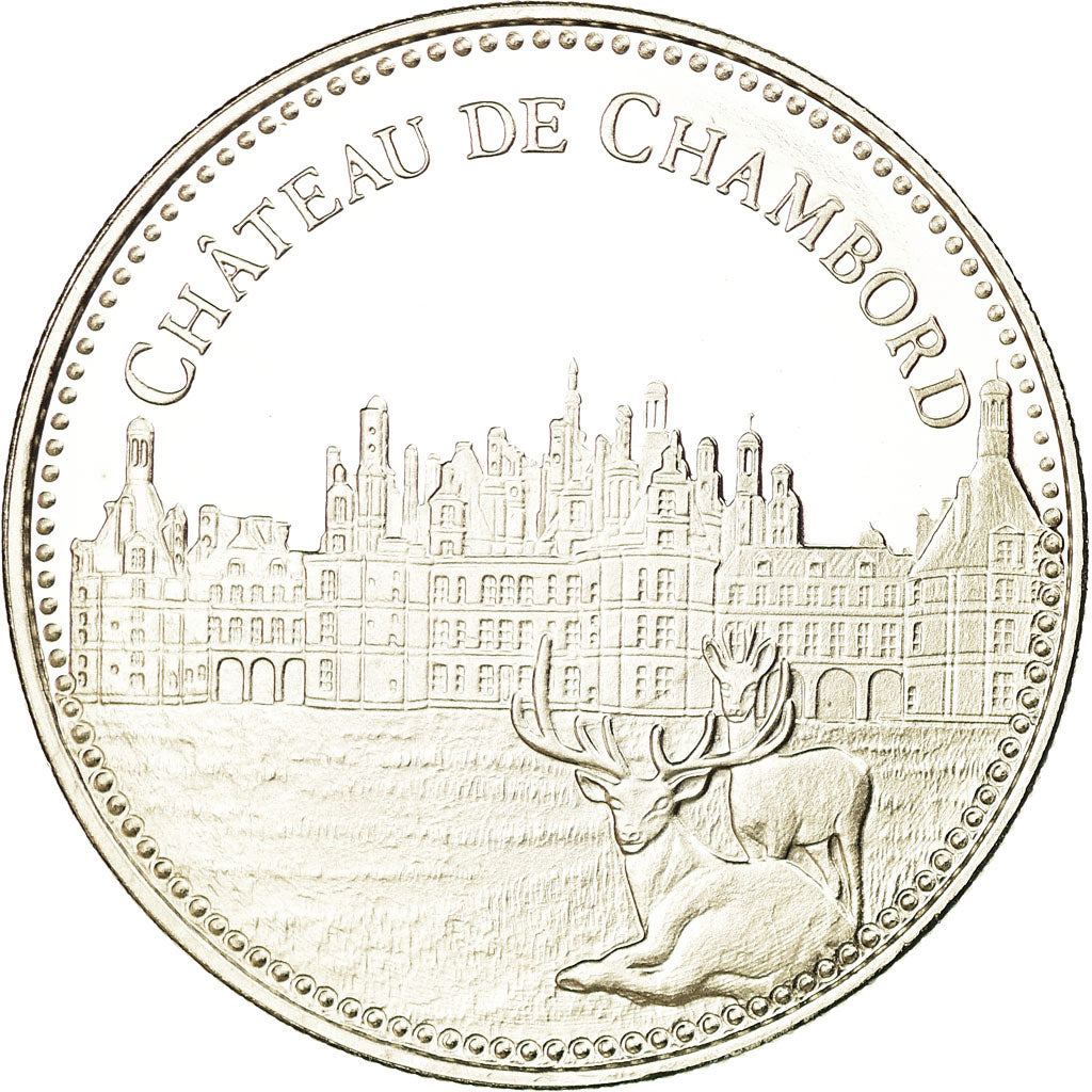 Frankreich, Medaille, Château de Chambord, Arts & Culture, STGL, Copper-nickel