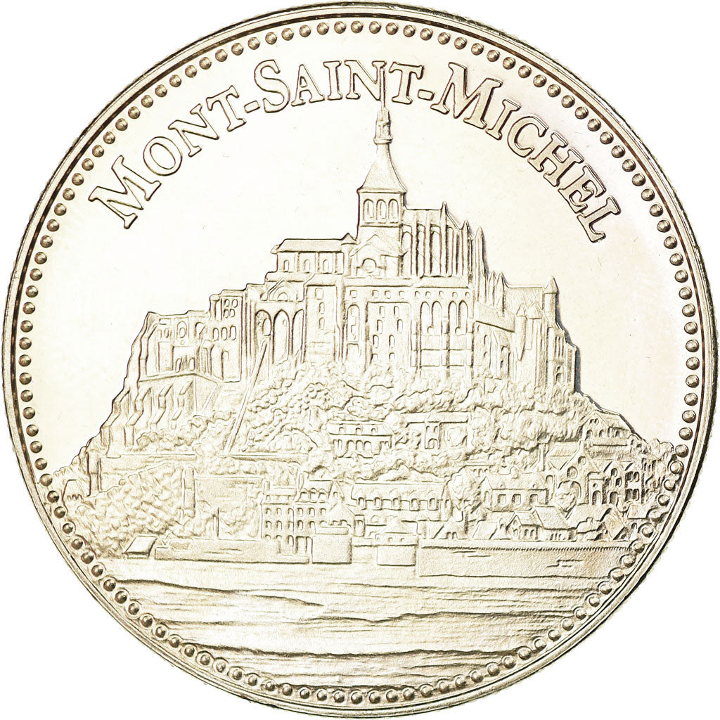 France, Medal, Le Mont Saint-Michel, Geography, MS(65-70), Copper-nickel
