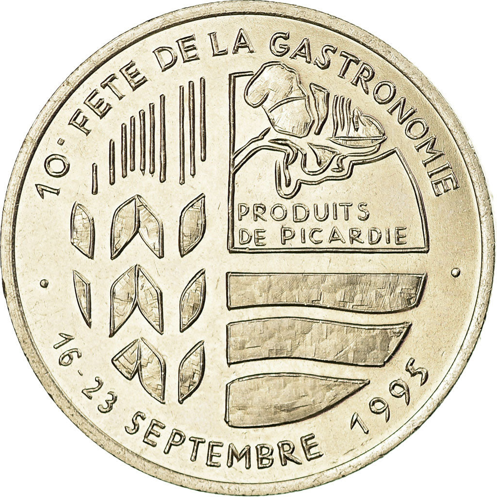 França, Medal, 5 Ecus Poix de Picardie, 10ème Fête de la Gastronomie, 1995