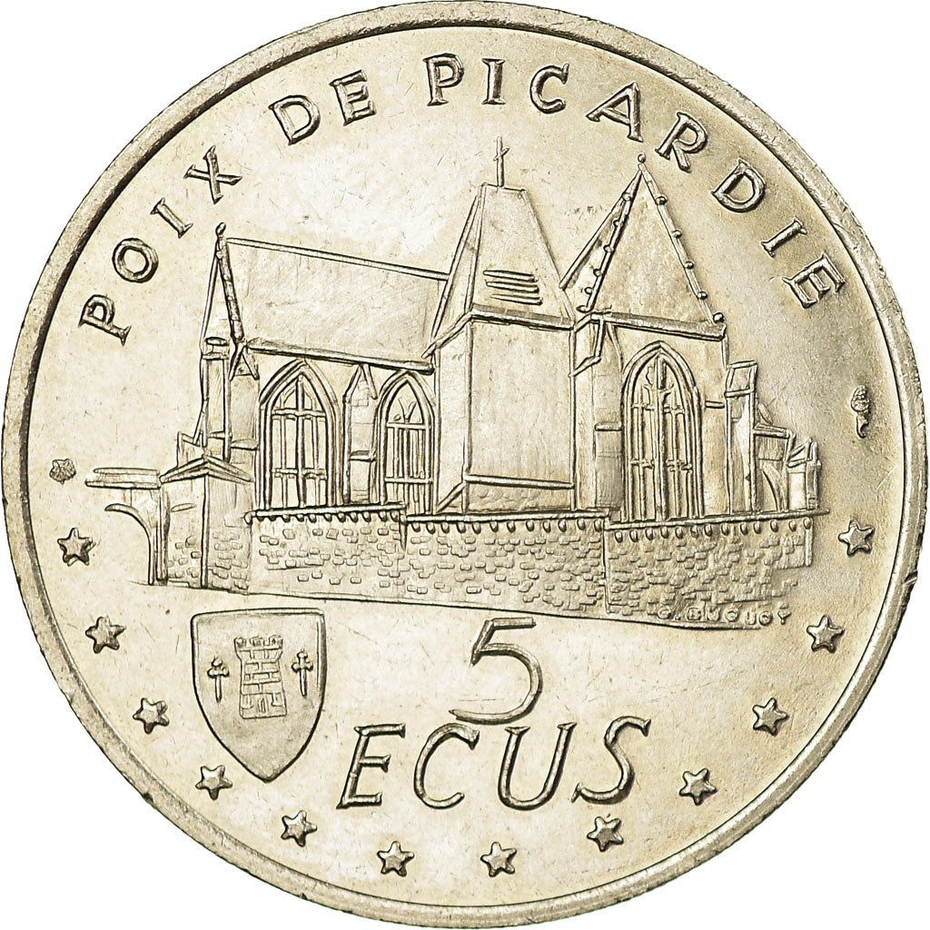 França, Medal, 5 Ecus Poix de Picardie, 10ème Fête de la Gastronomie, 1995
